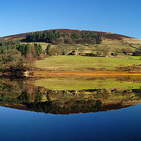 Buy canvas prints of Ladybower Reflections                       by Darren Galpin