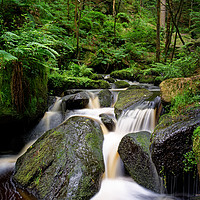 Buy canvas prints of Wyming Brook Falls                           by Darren Galpin