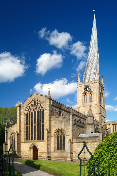 Chesterfield Crooked Spire    Picture Board by Darren Galpin