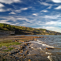 Buy canvas prints of East Cliff Beach & The Spittles                    by Darren Galpin