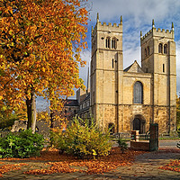 Buy canvas prints of Worksop Priory                       by Darren Galpin