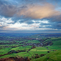 Buy canvas prints of Hope Valley View                                by Darren Galpin