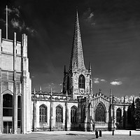 Buy canvas prints of Sheffield Cathedral                        by Darren Galpin