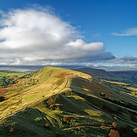 Buy canvas prints of The Great Ridge from Back Tor                      by Darren Galpin