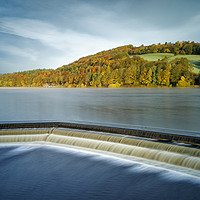 Buy canvas prints of Damflask Reservoir & Spillway                      by Darren Galpin