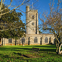 Buy canvas prints of St Mary's Church, Axminster,Devon                  by Darren Galpin