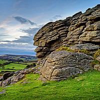 Buy canvas prints of Hound Tor View                                by Darren Galpin