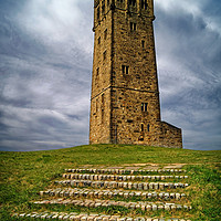 Buy canvas prints of Victoria Tower,Castle Hill                     by Darren Galpin