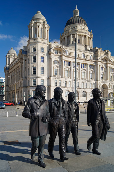 The Beatles at Port of Liverpool                  Picture Board by Darren Galpin