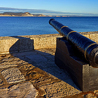 Buy canvas prints of North Wall Cannon                              by Darren Galpin