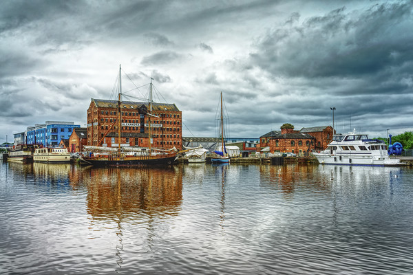 Gloucester Docks                                 Picture Board by Darren Galpin