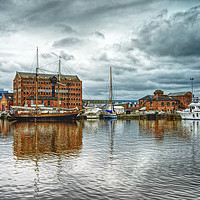 Buy canvas prints of Gloucester Docks                                 by Darren Galpin