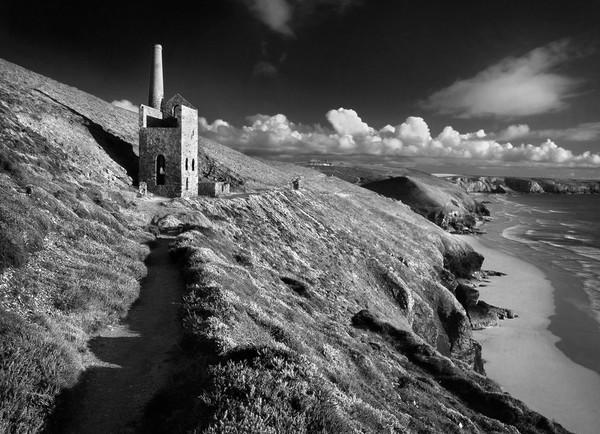 Wheal Coates & North Cornwall Coastline Picture Board by Darren Galpin
