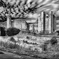 Buy canvas prints of Conisbrough Castle                                 by Darren Galpin