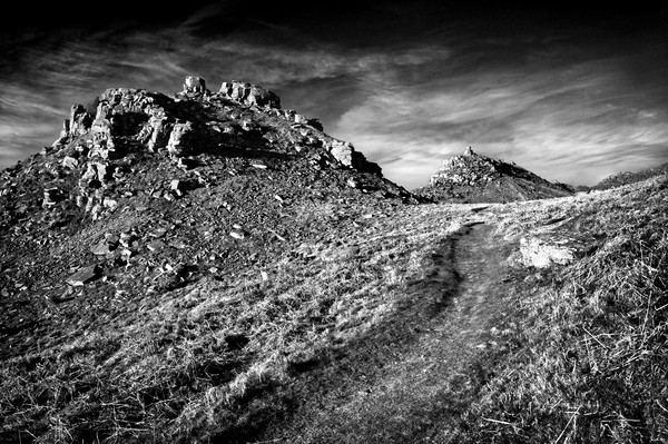 Valley of the Rocks Exmoor North Devon             Picture Board by Darren Galpin