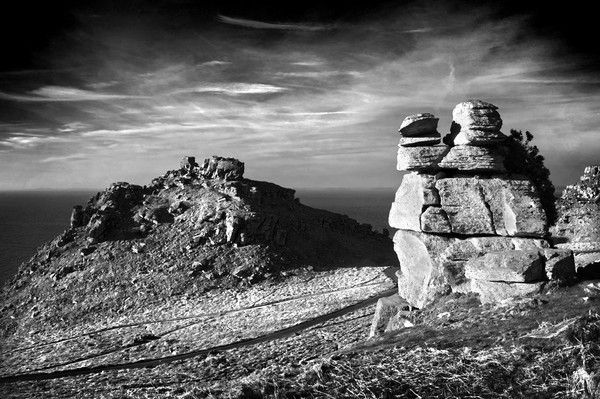 Valley of the Rocks Exmoor North Devon             Picture Board by Darren Galpin