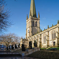 Buy canvas prints of Wakefield Cathedral                         by Darren Galpin