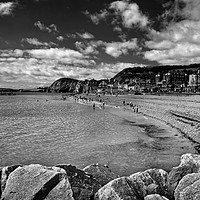 Buy canvas prints of Sidmouth Seafront and Beach                        by Darren Galpin