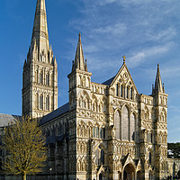 Buy canvas prints of Salisbury Cathedral                        by Darren Galpin