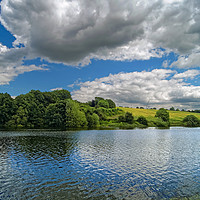 Buy canvas prints of Big Clouds over Ulley                       by Darren Galpin