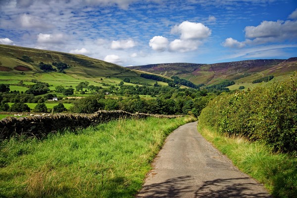 Road to Edale                                Picture Board by Darren Galpin