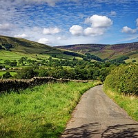 Buy canvas prints of Road to Edale                                by Darren Galpin