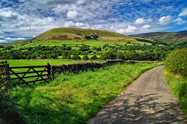 Road to Edale                                Picture Board by Darren Galpin