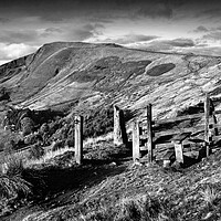 Buy canvas prints of Footpath to Mam Tor   by Darren Galpin