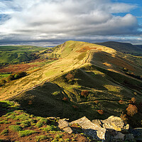 Buy canvas prints of The Great Ridge from Back Tor by Darren Galpin