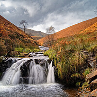 Buy canvas prints of Fair Brook Waterfall by Darren Galpin