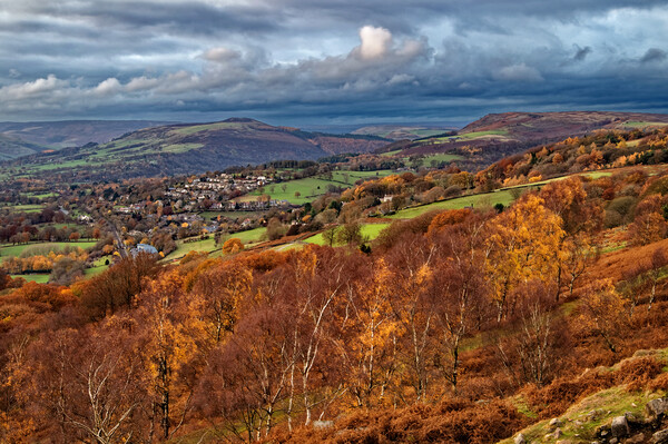 Hathersage and Hope Valley  Picture Board by Darren Galpin