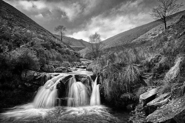 Fair Brook Waterfalls Picture Board by Darren Galpin