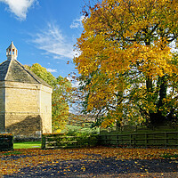 Buy canvas prints of Barnburgh Hall Dovecote by Darren Galpin