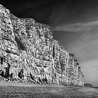 Buy canvas prints of East Cliff,West Bay  by Darren Galpin