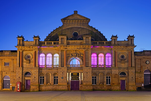 Doncaster Corn Exchange at Night Picture Board by Darren Galpin