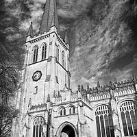 Buy canvas prints of Wakefield Cathedral   by Darren Galpin