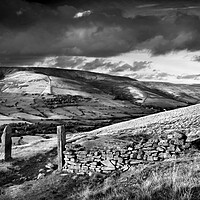 Buy canvas prints of Hollins Cross & Vale of Edale by Darren Galpin
