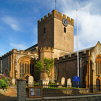 Buy canvas prints of St Michael's Church,Lyme Regis by Darren Galpin