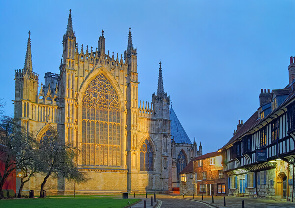 York Minster from College Green Picture Board by Darren Galpin