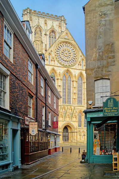York Minster from Minster Gates  Picture Board by Darren Galpin