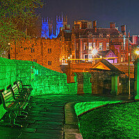 Buy canvas prints of York City Centre at Night by Darren Galpin