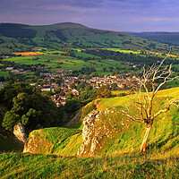 Buy canvas prints of Cave Dale and Hope Valley by Darren Galpin