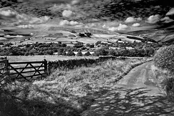 Road to Edale  Picture Board by Darren Galpin