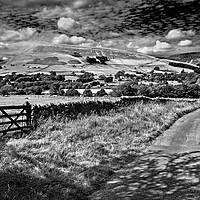 Buy canvas prints of Road to Edale  by Darren Galpin