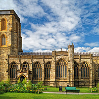 Buy canvas prints of Church of St John the Baptist, Yeovil by Darren Galpin