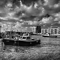 Buy canvas prints of West Bay Harbour  by Darren Galpin