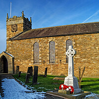 Buy canvas prints of St Swithins Church,Holmesfield  by Darren Galpin