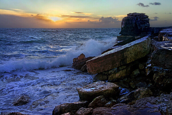  Pulpit Rock Sunset Picture Board by Darren Galpin
