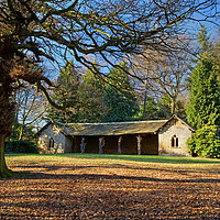 Buy canvas prints of The Deer Sheds at Cannon Hall by Darren Galpin