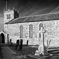 Buy canvas prints of St Swithins Church,Holmesfield by Darren Galpin